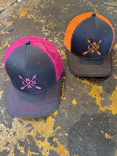 Neon Nola Arrow embroidered classic trucker hat