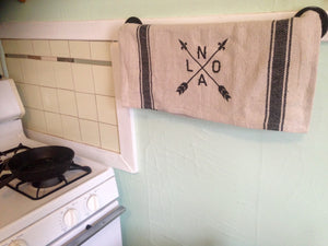 NOLA Arrow, Dish Towel