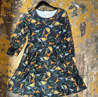 19164 Dinosaur Dress
