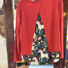 18205 Unicorn Print Sweater Top