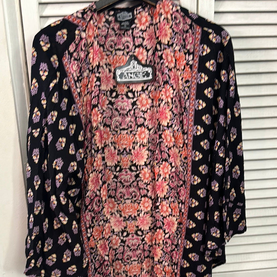19683 Printed Kimono