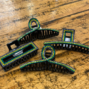 19224 Mardi Gras 24 Hairclip