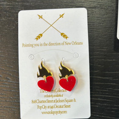 18811 Sacred Heart Earring