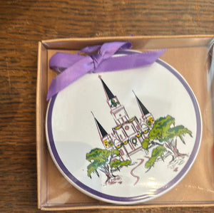 19547 Mardi Gras Cathedral Ornament