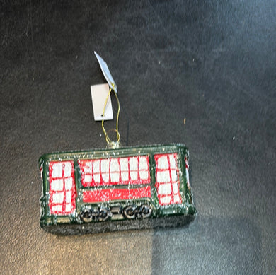 19537 Street Car Ornament