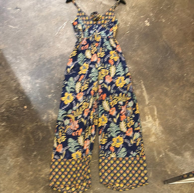 18573 Floral V neck Maxi