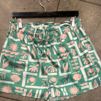 19280 Crab print short