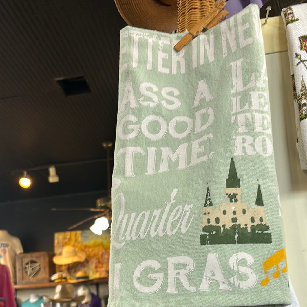 19525 Nola Life Flour Sack Towel