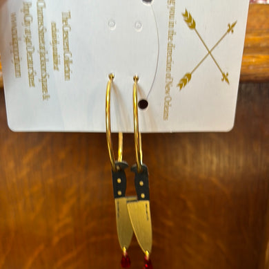 19424 Bloody Hell Hoop Earring