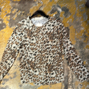 19010 Leopard Print Cardigan