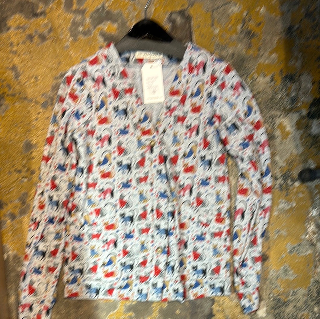 19181 Winter Cats Cardigan