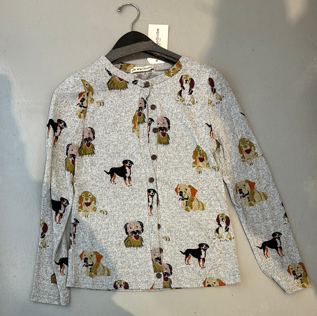 19180 Playful Dog Cardigan