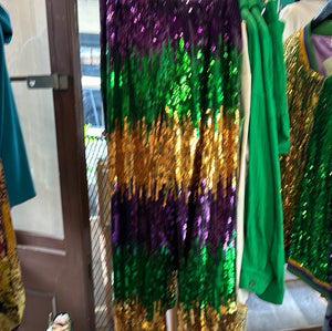 Sequin Mardi Gras Jogger