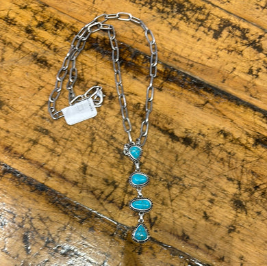 19356 Turquoise on Chain