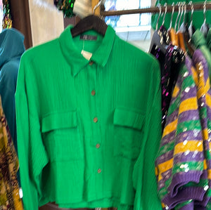 19288 Pocket gauze  shirt 44908