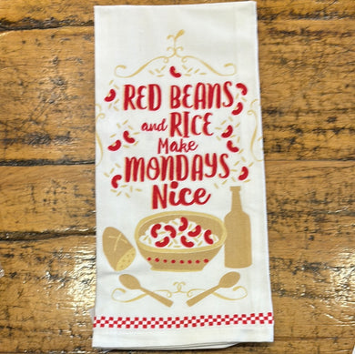19834 Red Beans & Rice Kitchen Towel