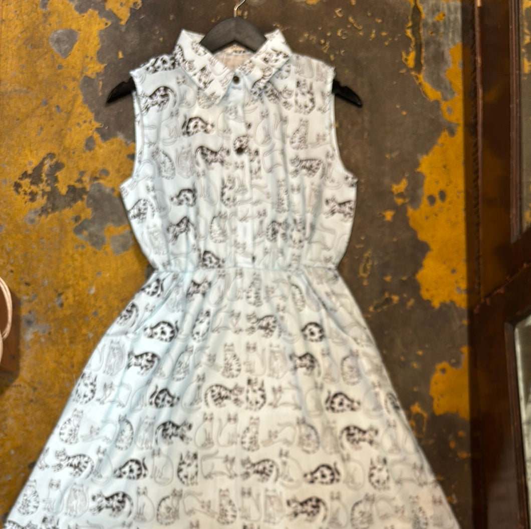 19463 Multi Cat Dress