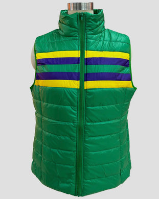 Mardi Gras 70’s retro vest