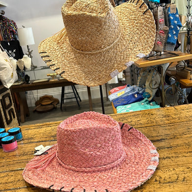 18514 Thick paper woven sun hat