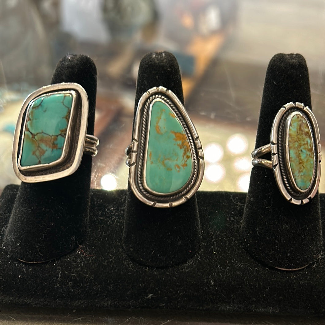 19369 Turquoise Sterling  ring
