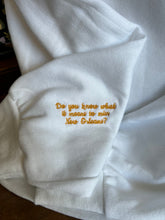 “Do you know what it means…” New Orleans Arrow embroidered pullover limited edition