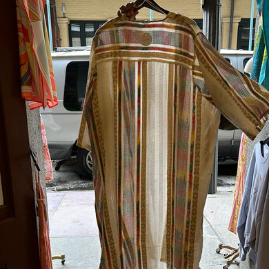 19438 Open Kimono Embroidered