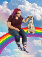 Shitting Rainbows Kind Of Day, W-Crew Socks