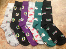 King Cake Socks, Long Length