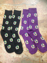King Cake Socks, Long Length