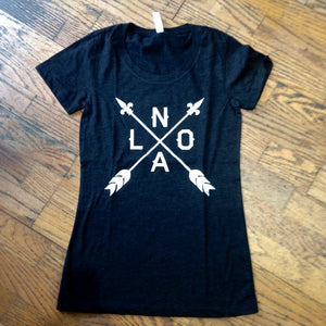 NOLA Arrow, Women's Track T-Shirt