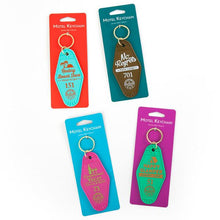 Retro Motel Keychain
