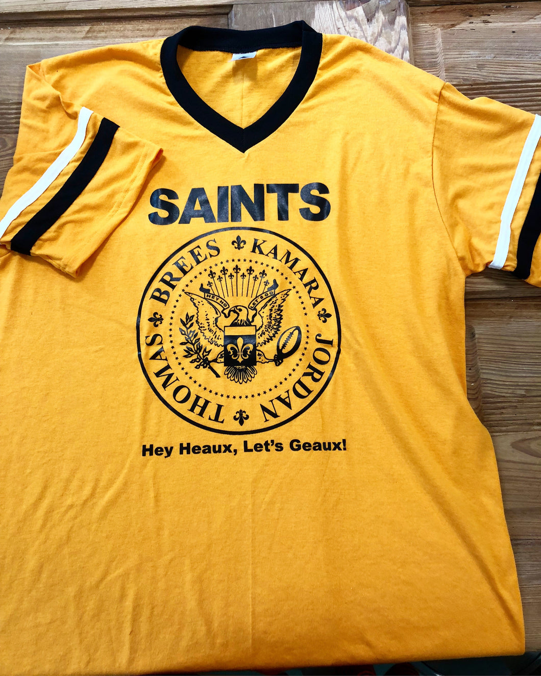Saints V-Neck Jersey Shirt – Pop City & Funrock'n