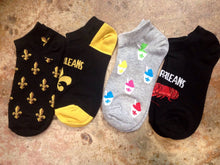 New Orleans Fashion Socks, Ankle Legnth