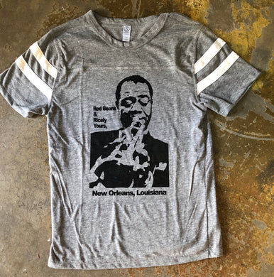 Louis Armstrong Shirt, Unisex, Vintage Jersey Style