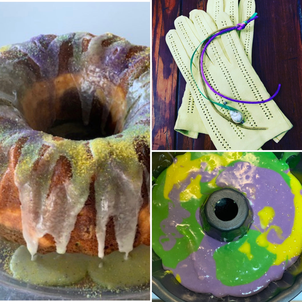 Mardi Gras “Epiphany Cake” by Luna Libre