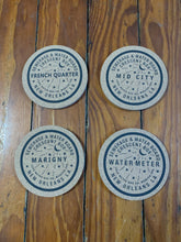 Nola Cork Coasters (tm) : The Neighborhood Collection