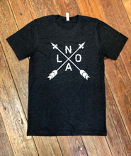 NOLA Arrow Black and White Shirt