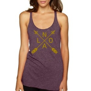 NOLA Arrow Racerback Tank Top