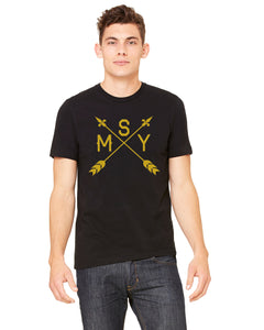 Point Me in the Direction of New Orleans, MSY Airport Code, Mens Shirt