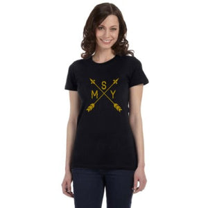 Point Me in the Direction of New Orleans, MSY Airport Code, Womens Shirt